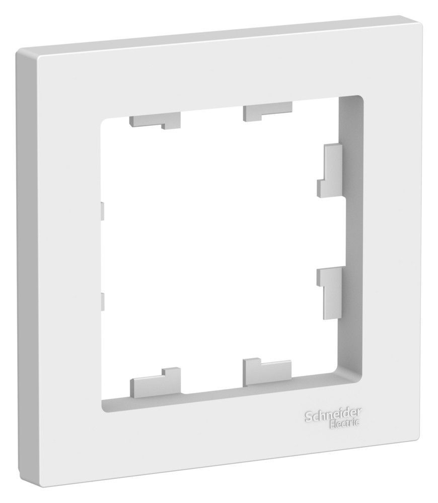 

Systeme Electric AtlasDesign Лотос Рамка 1-ая ATN001301, Белый, AtlasDesign Лотос Рамка 1-ая