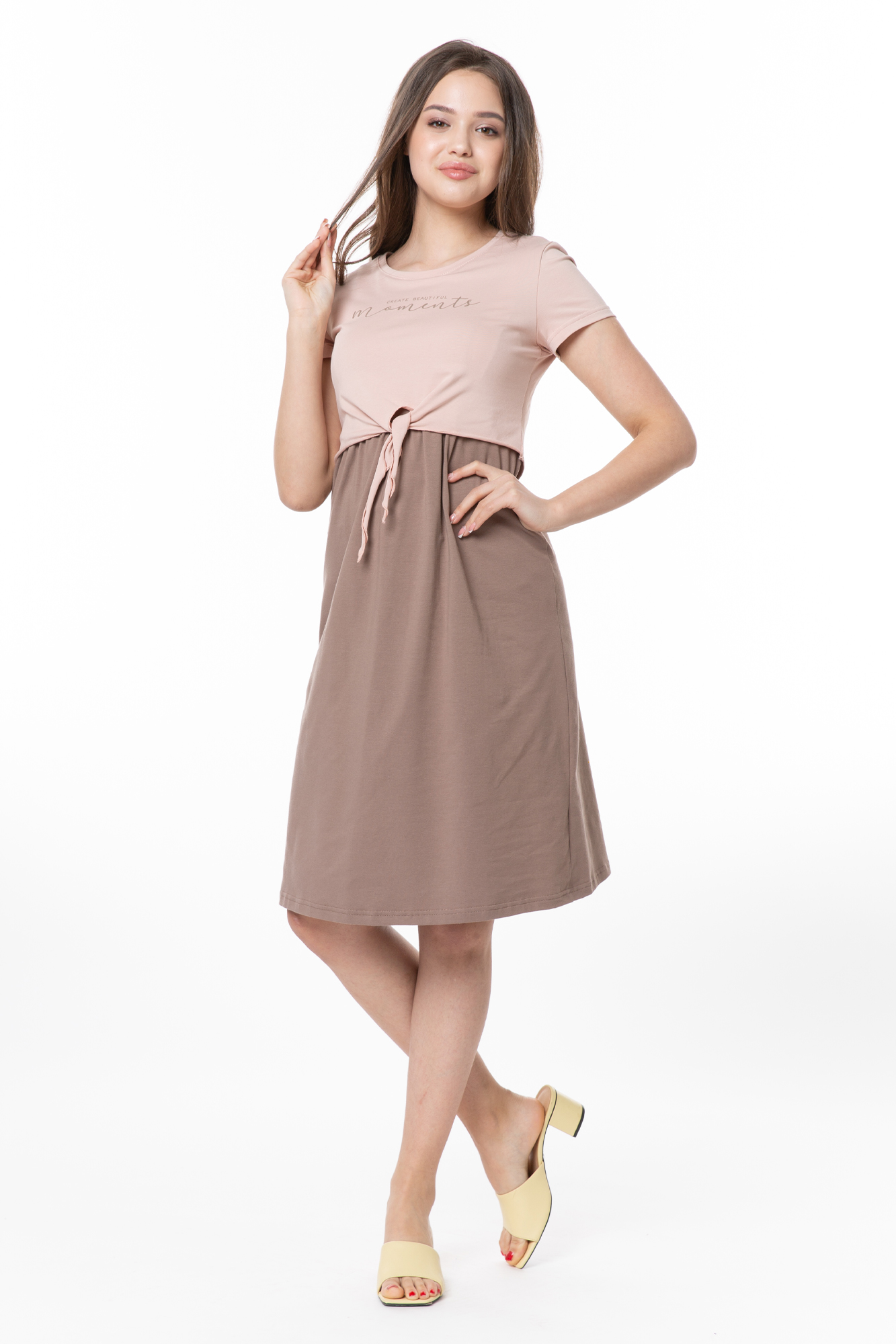 фото Платье женское mama's fantasy 0229mf розовое 44