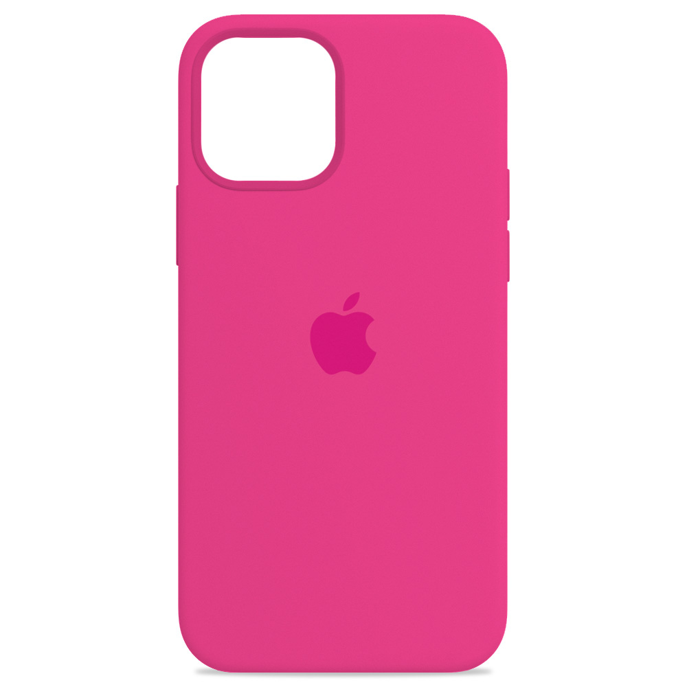 фото Чехол case-house silicone для iphone 12 mini, тёмная фуксия