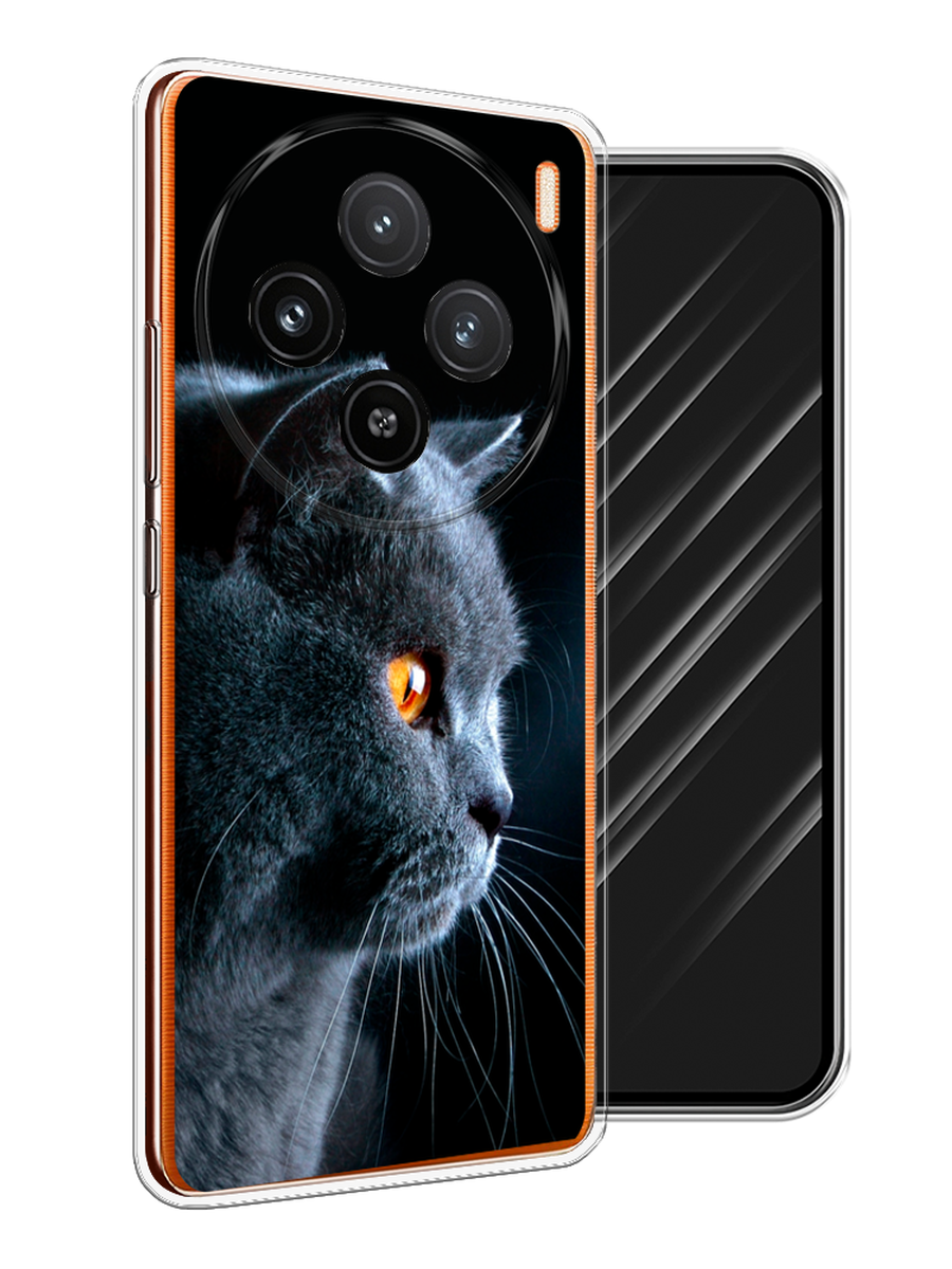 

Чехол Awog на Vivo X100 "Благородный кот британец", Черный;серый;оранжевый, 2611750-1