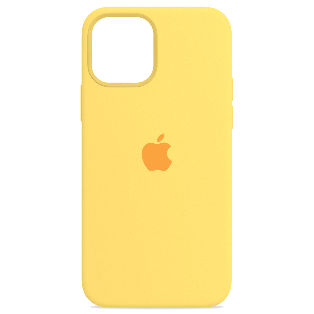 фото Чехол case-house silicone для iphone 12 mini, банановый