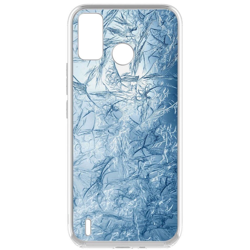 

Чехол-накладка Krutoff Clear Case Лед для Tecno Spark 6 Go