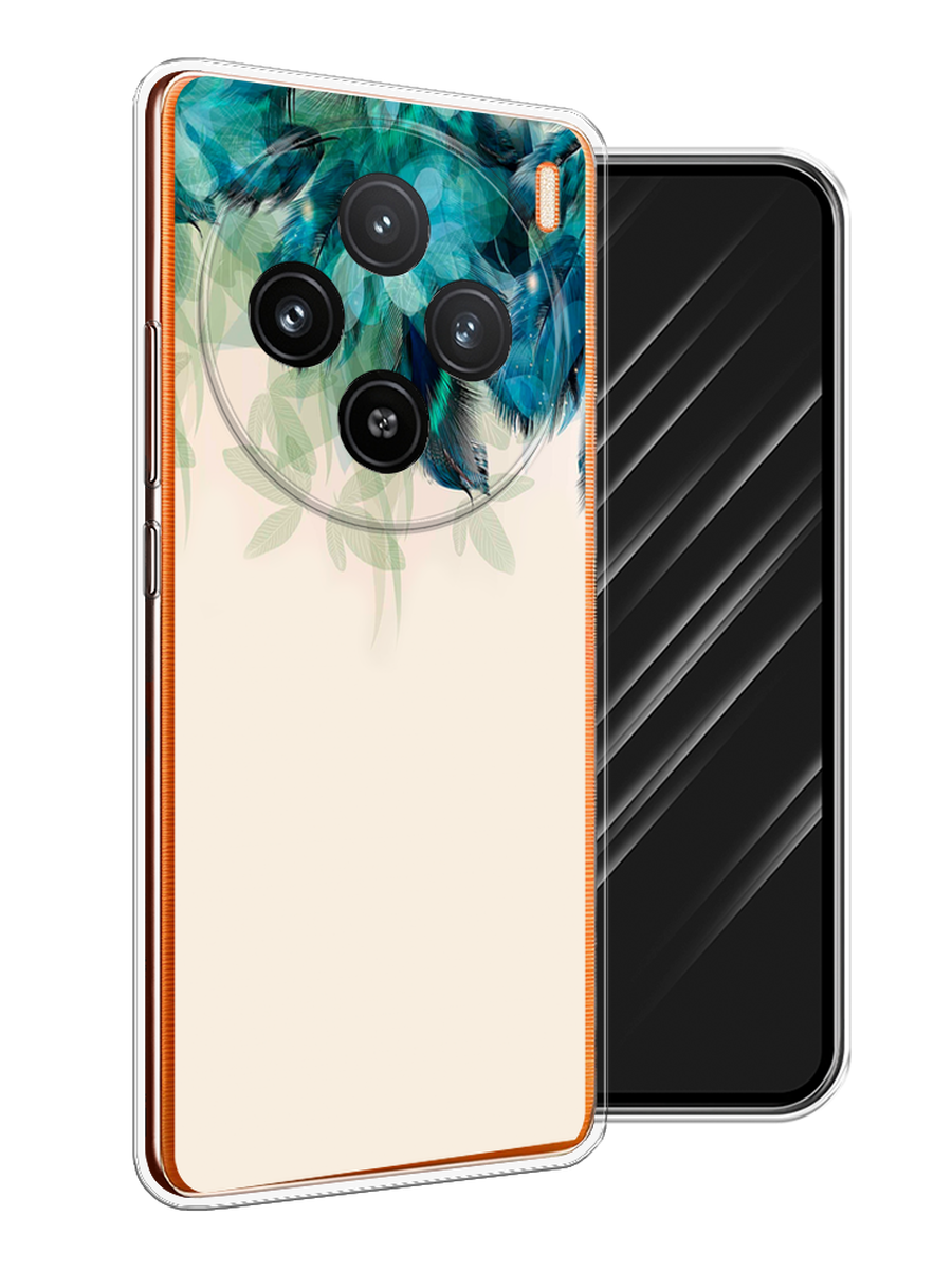 

Чехол Awog на Vivo X100 "Перья голубого цвета", Бежевый;синий;бирюзовый, 2611750-1