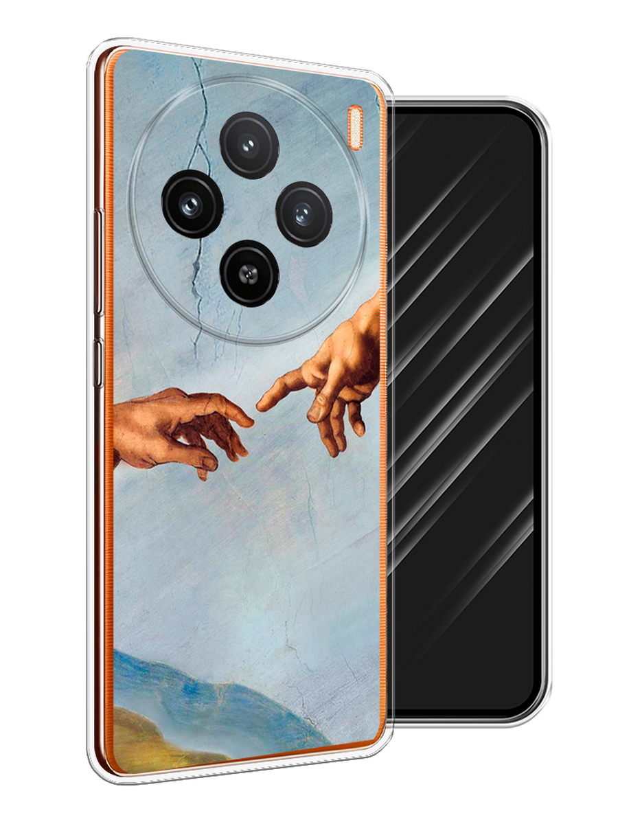 

Чехол Awog на Vivo X100 "Сотворение Адама", Голубой;коричневый;серый, 2611750-1
