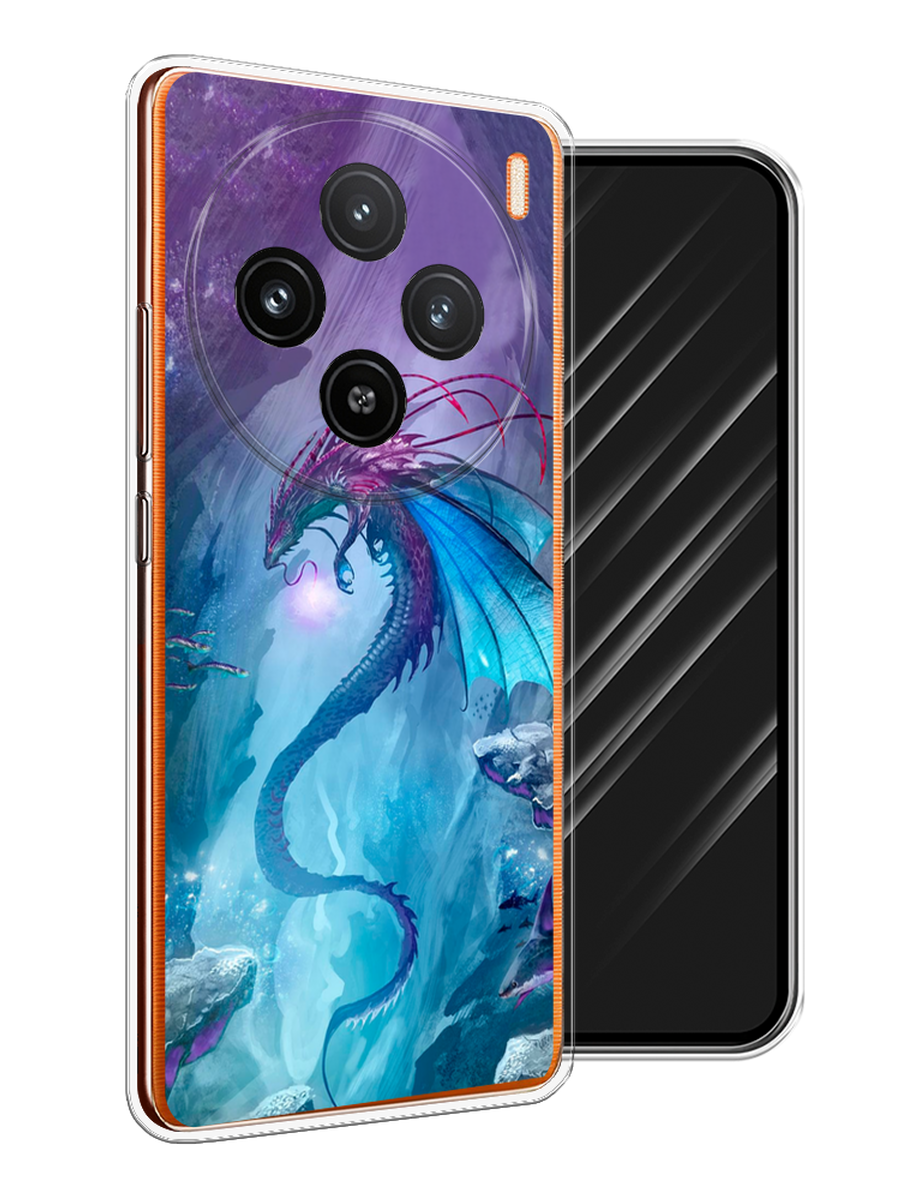 

Чехол Awog на Vivo X100 "Водный дракон", Голубой;фиолетовый;синий, 2611750-1