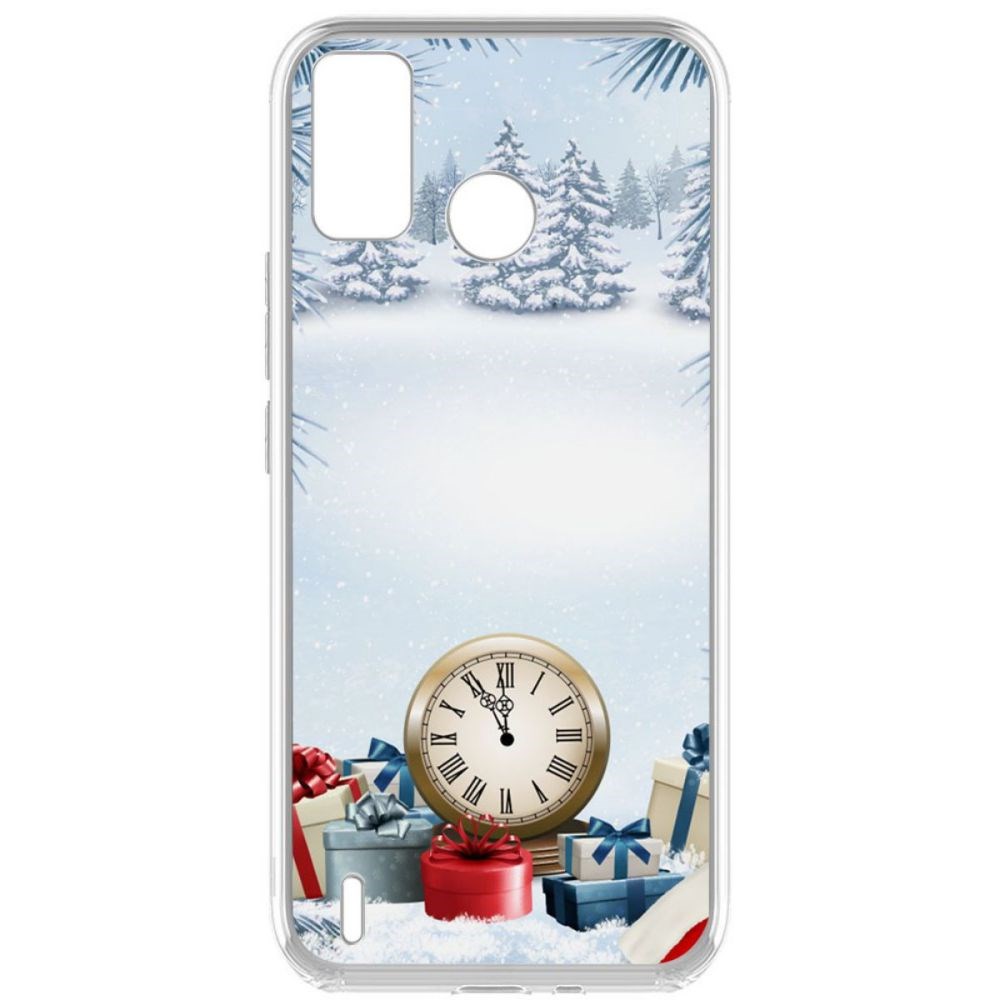 

Чехол-накладка Krutoff Clear Case 5 минут для Tecno Spark 6 Go