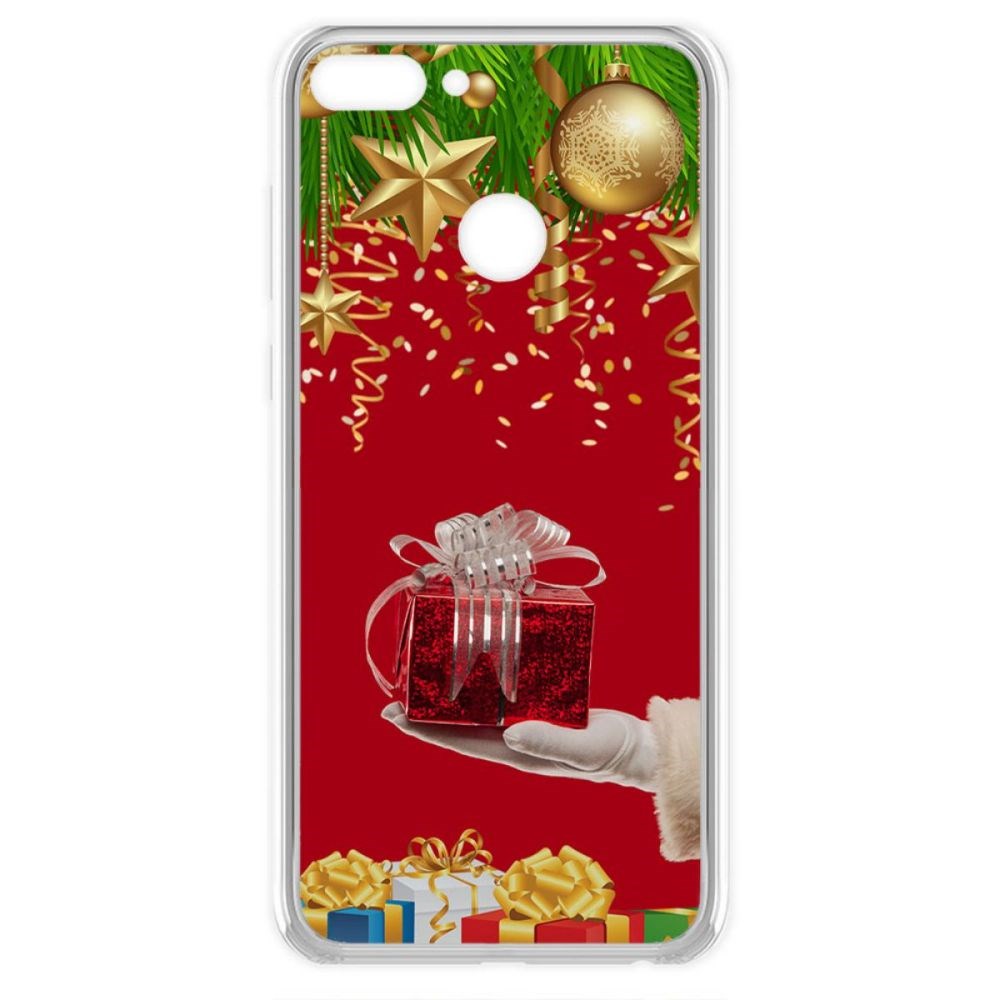 

Чехол-накладка Krutoff Clear Case Подарки для Huawei P Smart