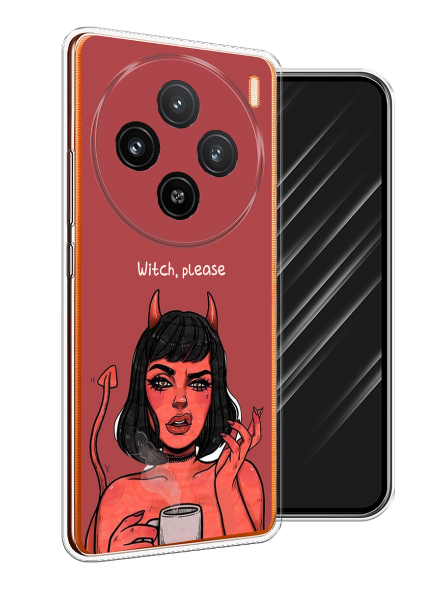 

Чехол Awog на Vivo X100 "Evil Girl", Бордовый;черный, 2611750-1
