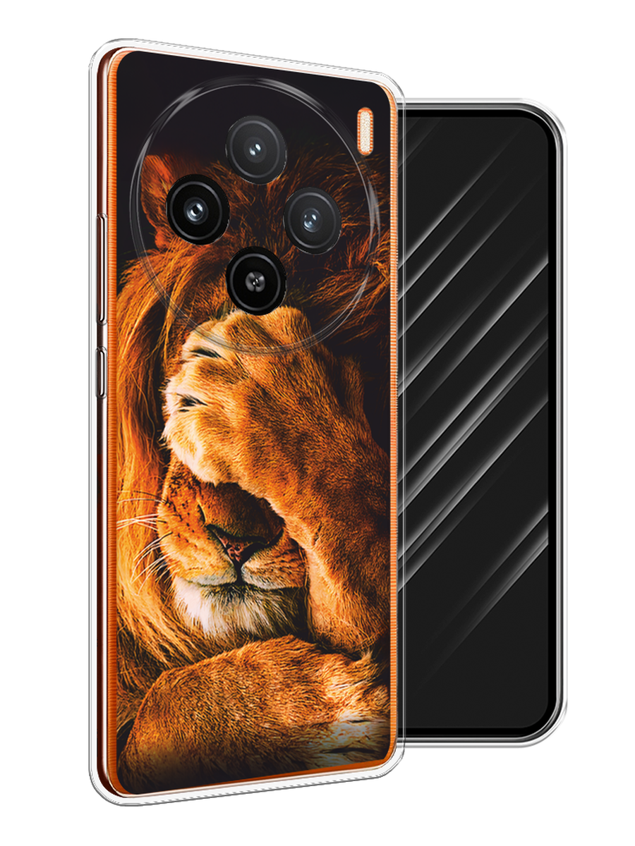 

Чехол Awog на Vivo X100 "Львиный стыд", Коричневый;черный, 2611750-1