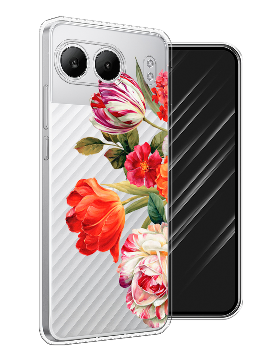 

Чехол Awog на OnePlus Nord 4 5G "Весенний букет", Красный;розовый;зеленый, 155250-1