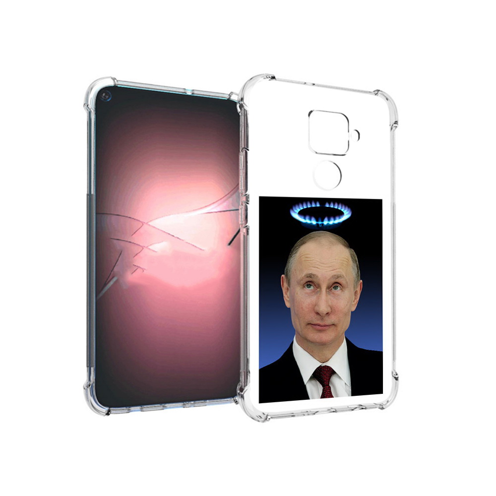 

Чехол MyPads Tocco для Huawei Nova 5i Pro святой газ, Прозрачный, Tocco