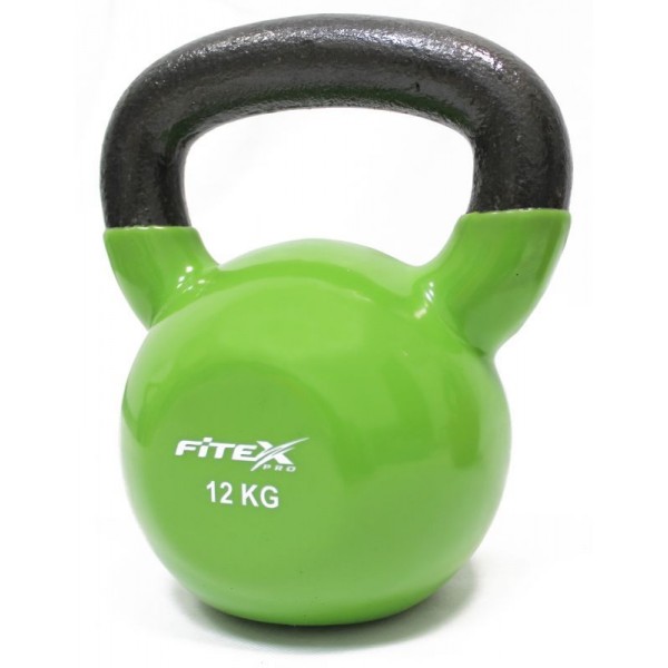 Гиря в виниловой оболочке 12 кг FITEX PRO FTX2201-12