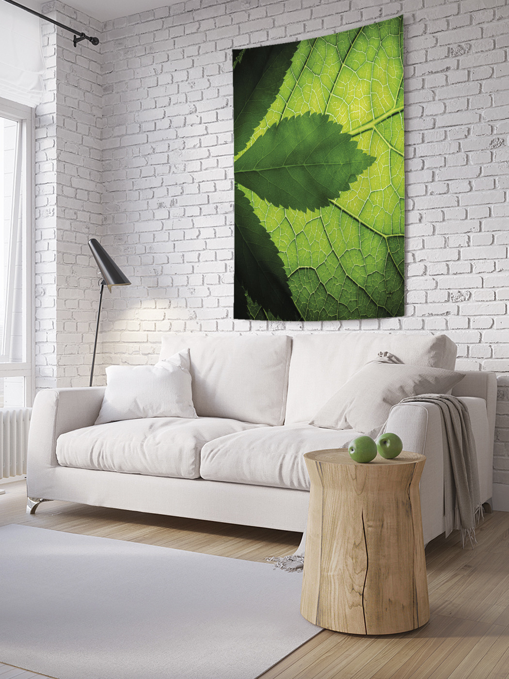 

Вертикальное фотопанно на стену JoyArty Тень листвы 150x200 см, Тень листвы