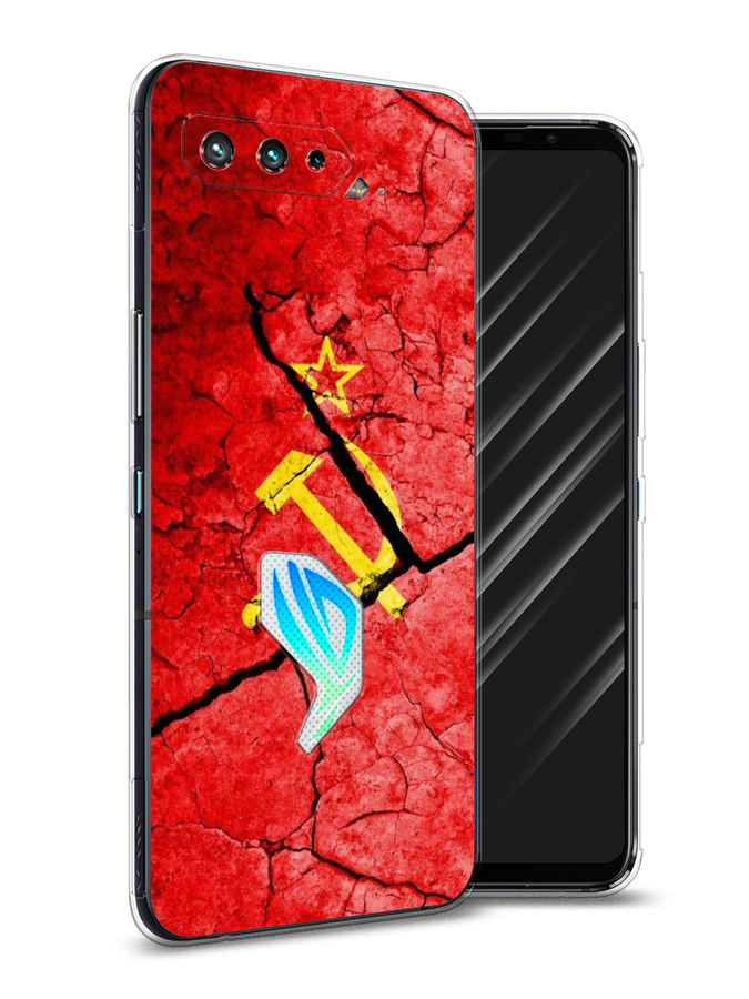 

Чехол Awog на Asus ROG Phone 5S "СССР", Красный;черный;желтый, 44550-5