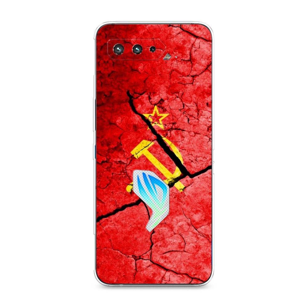 фото Чехол awog "ссср" для asus rog phone 5s