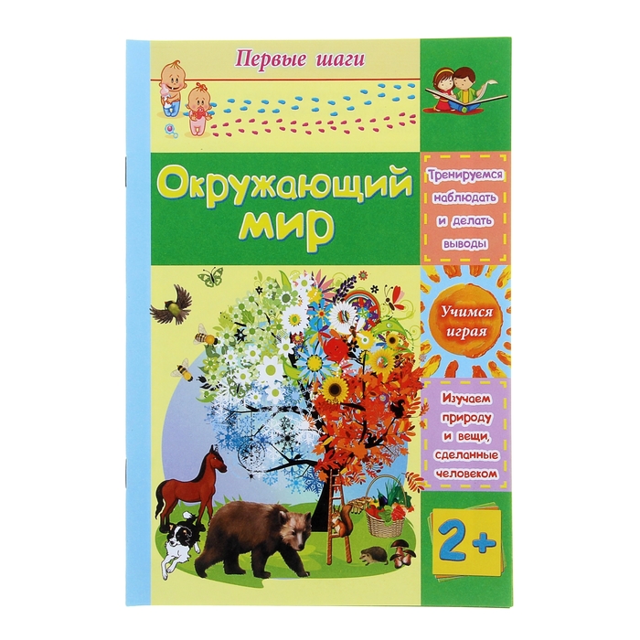 

Книга Окружающий мир: сборник развивающих заданий для детей 2 лет и старше