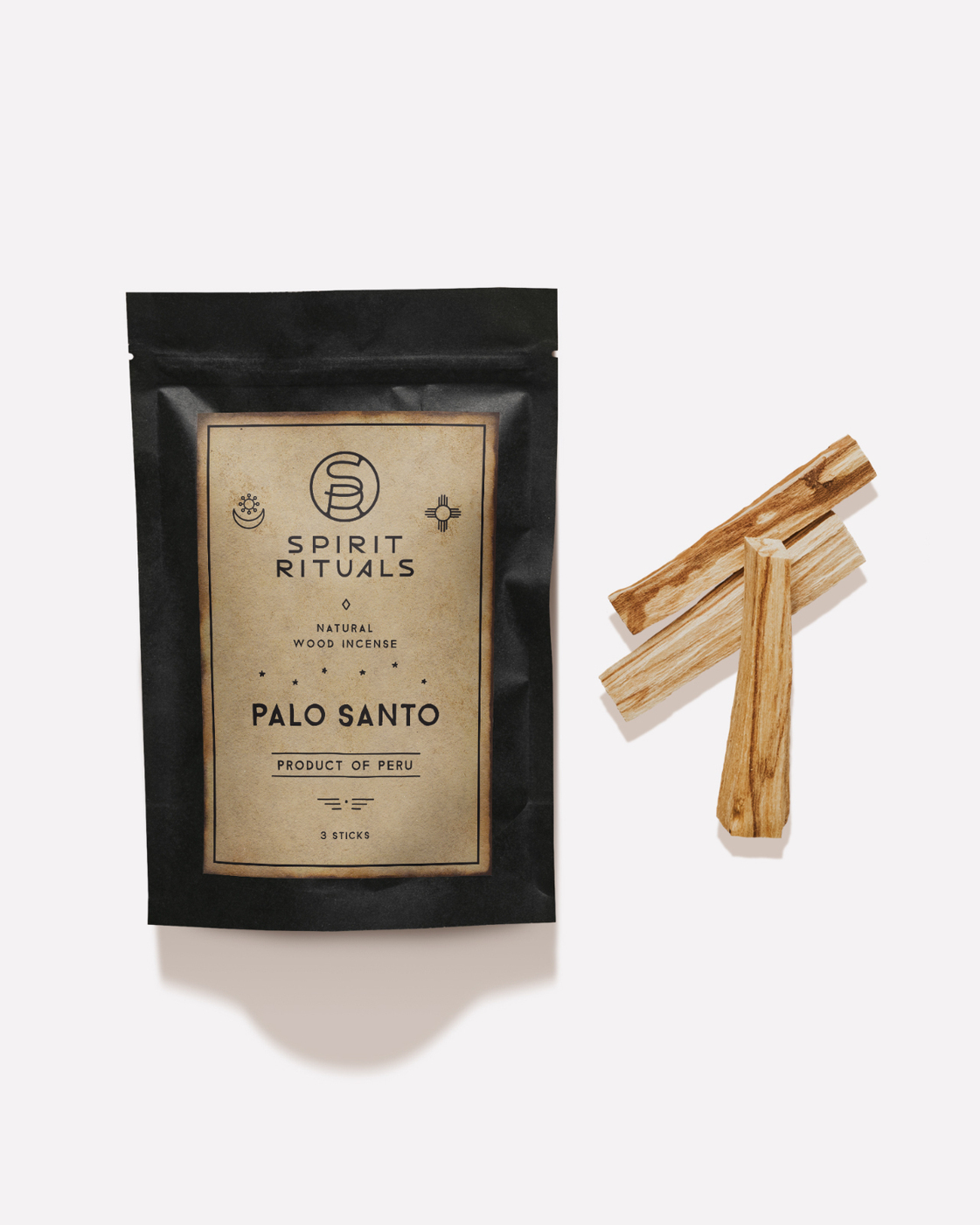 фото Благовония пало санто spirit rituals. набор, 3 палочки. palo santo peru 30-35 грамм