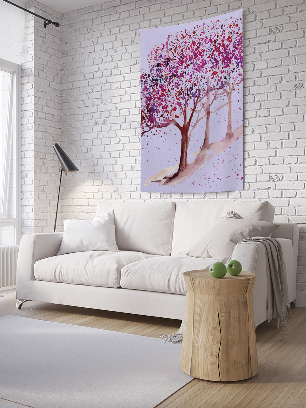 

Вертикальное фотопанно на стену JoyArty Сакура на склоне 150x200 см, Сакура на склоне