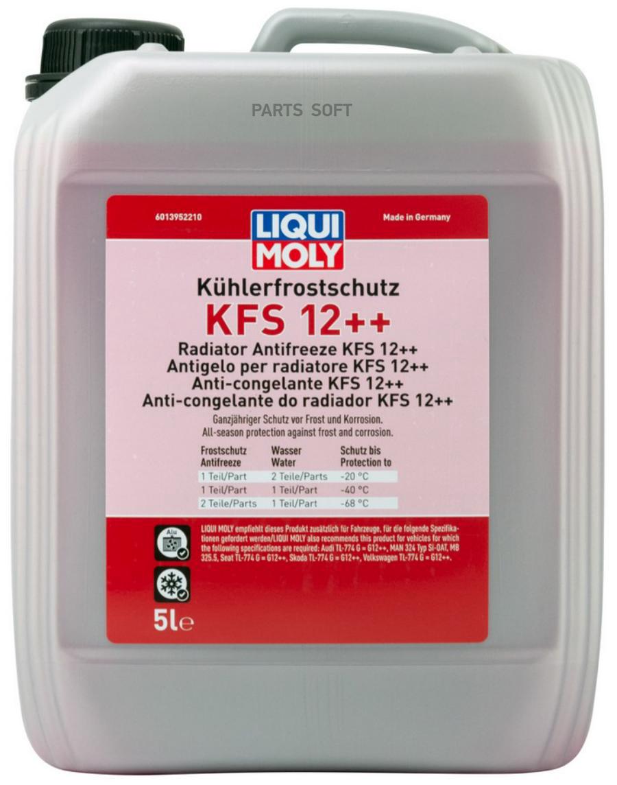 Lm Kuhlerfostschutz Kfs 12++ ,Антифриз, Концентрат (5l) Liqui moly арт. 21135