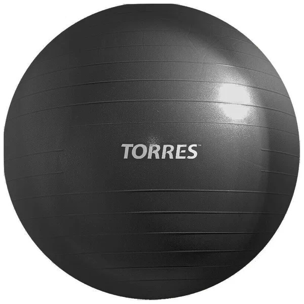 фото Мяч гимнастический 75 см "torres" al121175bsl
