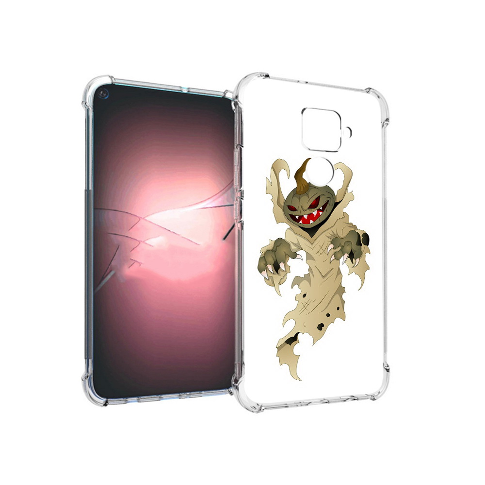 

Чехол MyPads Tocco для Huawei Nova 5i Pro призрак хэллоуина, Прозрачный, Tocco