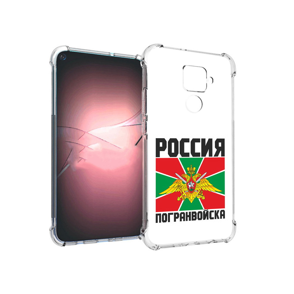 

Чехол MyPads Tocco для Huawei Nova 5i Pro погранвойска, Прозрачный, Tocco