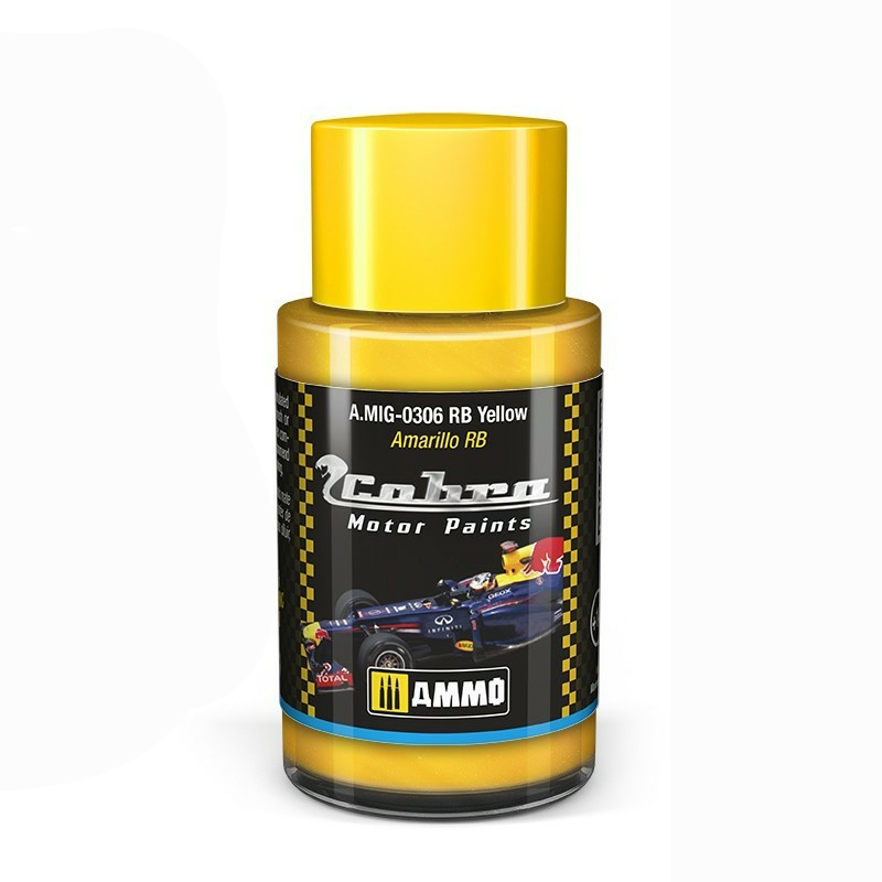 

Акриловая краска Ammo Mig Cobra Motor Жёлтый RB AMIG0306
