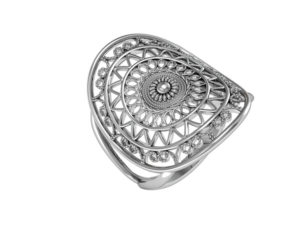 

Кольцо из серебра р. 18,5 ПРИВОЛЖСКИЙ ЮВЕЛИР 283727, 283727