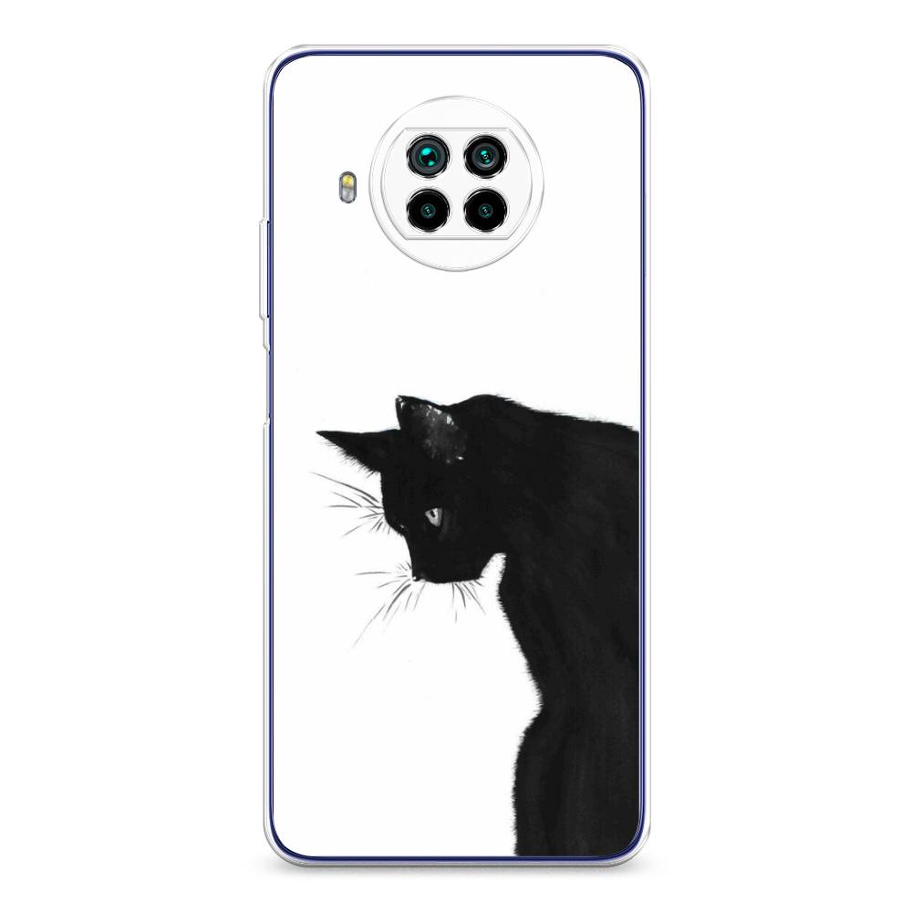 фото Силиконовый чехол "black cat" на xiaomi mi 10t lite awog