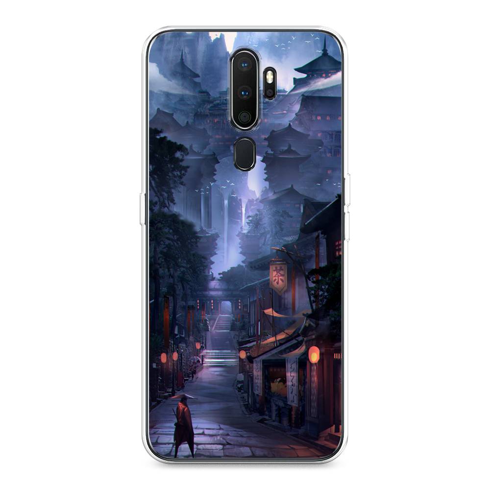 

Чехол Awog на Oppo A5/A9 2020 "Одинокий самурай", Разноцветный, 251950-10