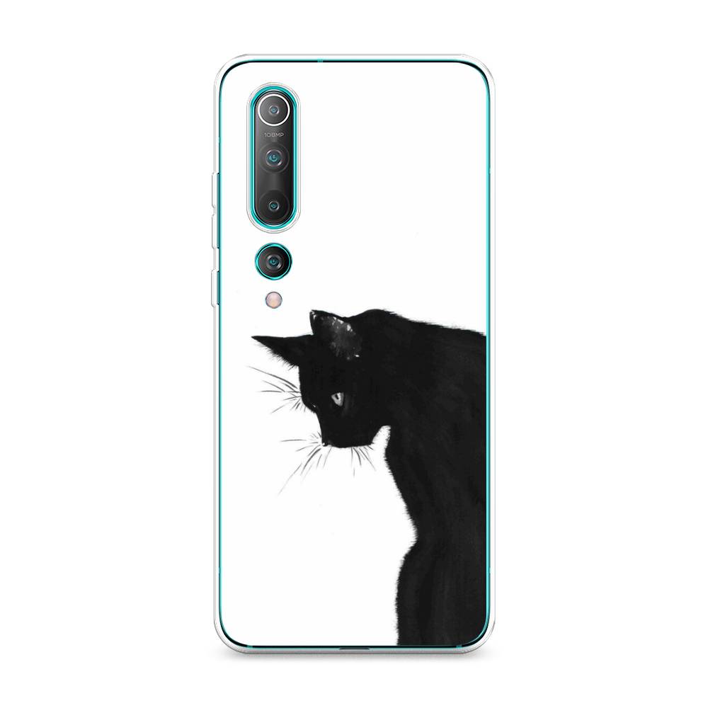 

Чехол Awog на Xiaomi Mi 10 Pro "Black cat", Разноцветный, 37850-1