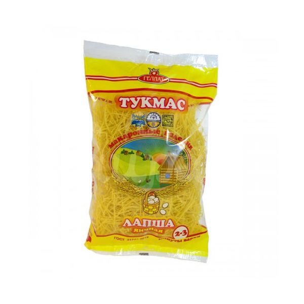 

Макаронные изделия Тукмас Лапша яичная 300 г