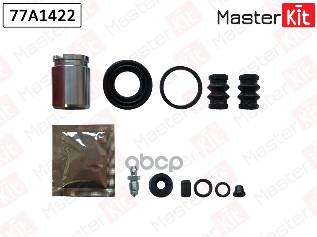 

Ремкомплект Тормозного Суппорта+Поршень Volkswagen Polo Iv 10-01->11-09 MasterKit арт. 77A