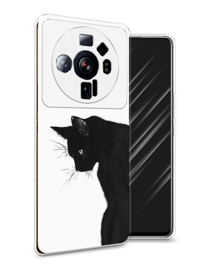 

Чехол Awog на Xiaomi 12S Ultra "Black cat", Разноцветный, 314550-1