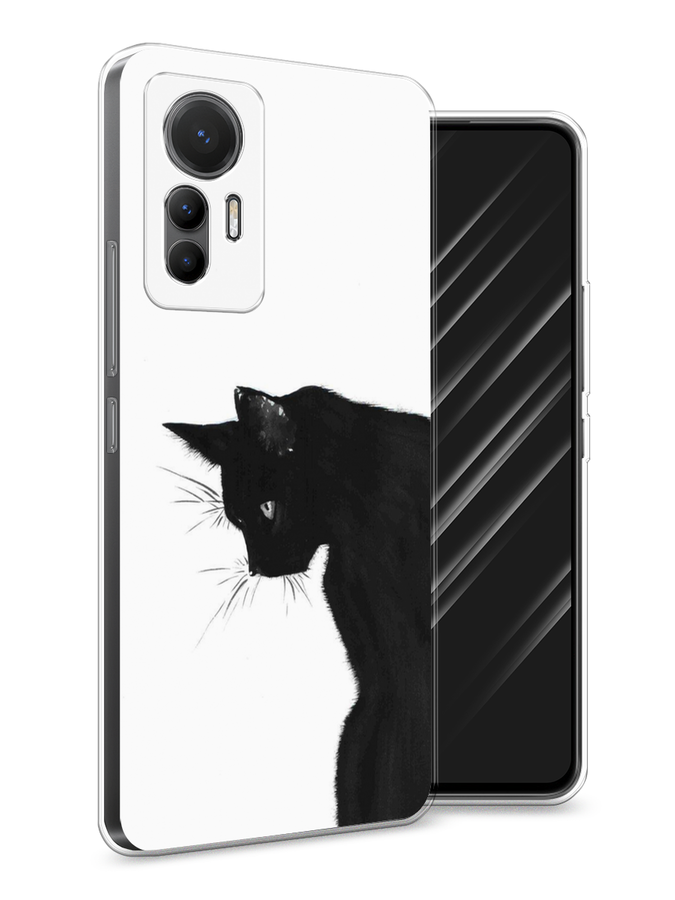 

Чехол Awog на Xiaomi 12 Lite "Black cat", Разноцветный, 315050-1