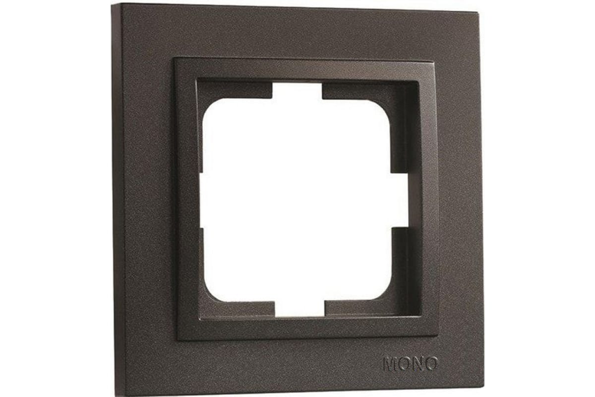 

1-я рамка Mono Electric DESPINA графит 102-200000-160, Коричневый