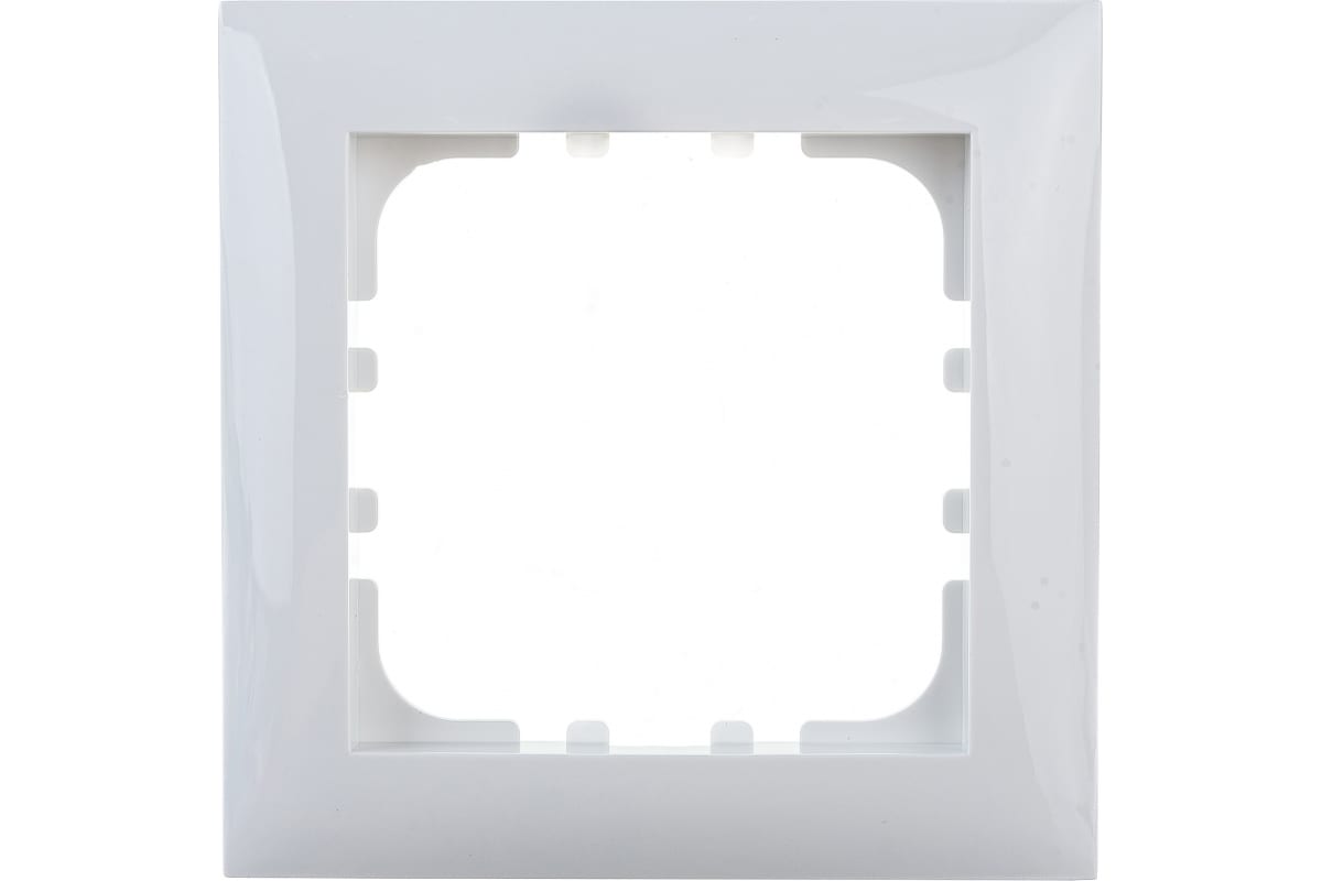1-постовая рамка LK Studio белый 864104-1