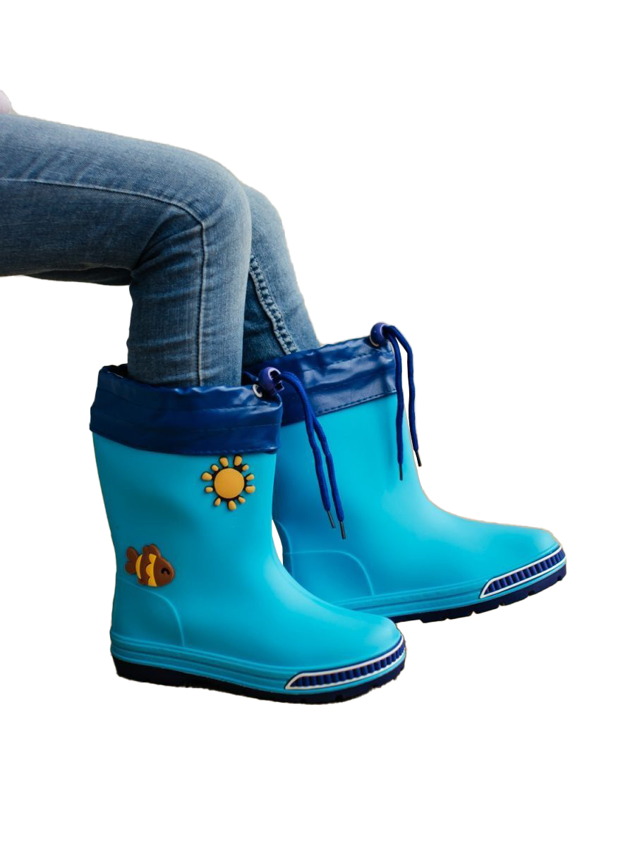 Сапоги резиновые Ana.R 121607 голубой, 31