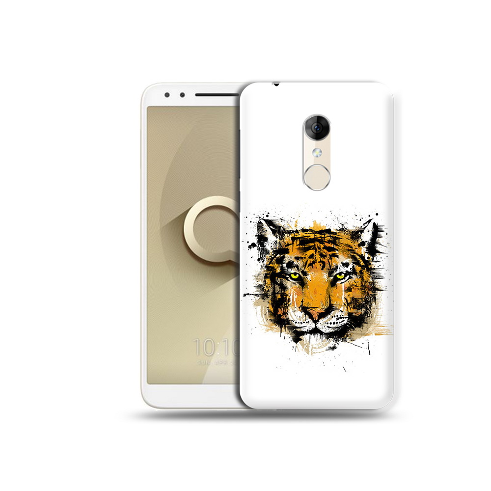 Чехол MyPads Tocco для Alcatel 3 тигруля (PT108234.660.643)