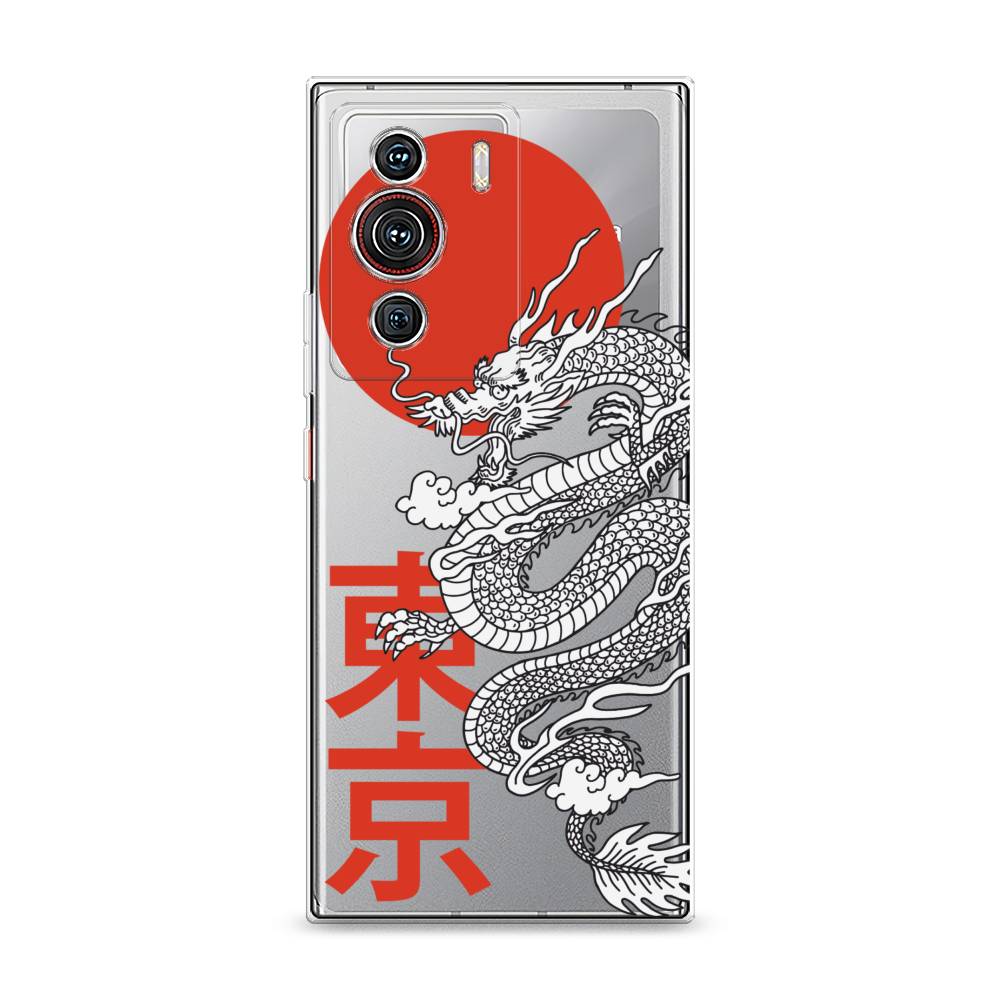 

Чехол на ZTE Nubia Z40 Pro "Китайский дракон", Черный;красный;белый, 135850-1