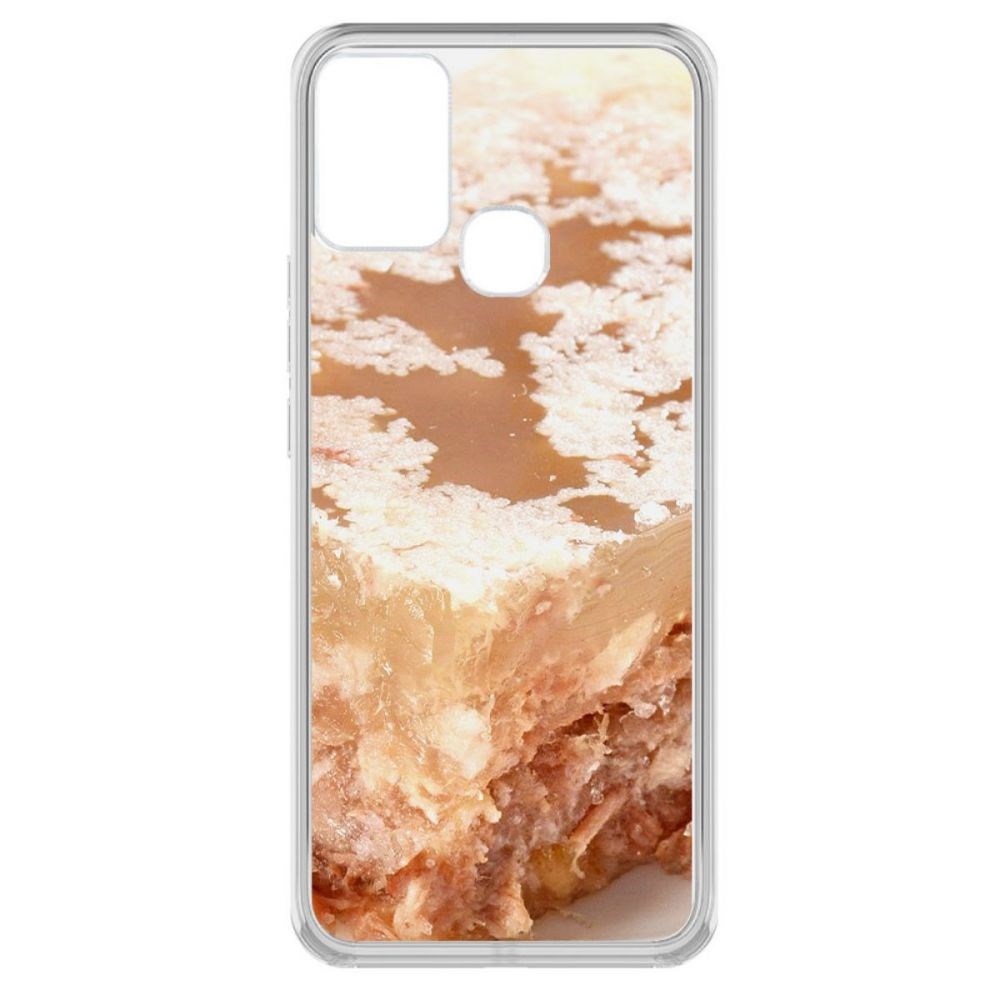 

Чехол-накладка Krutoff Clear Case Холодец для Infinix Hot 10 Play