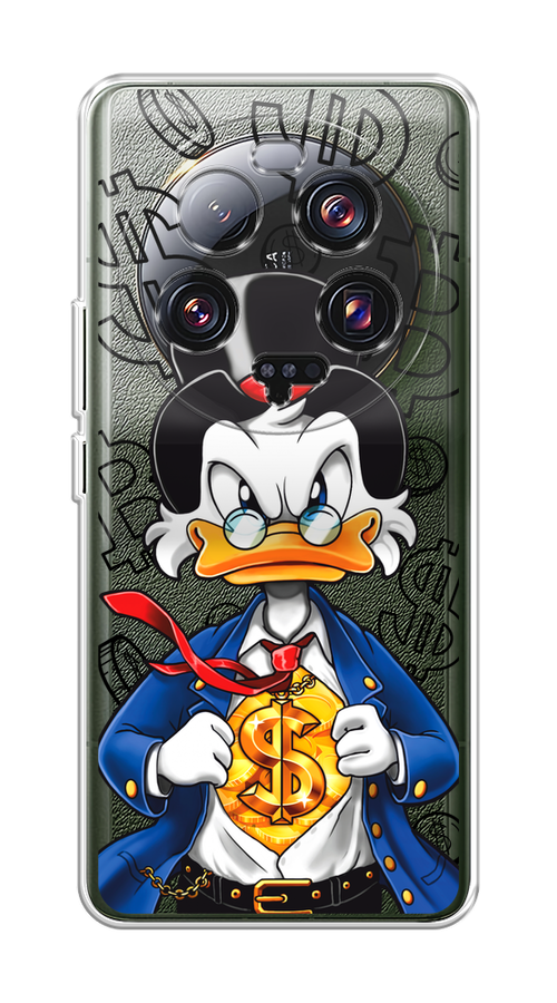 

Чехол на Xiaomi 13 Ultra "Scrooge Goldman", Черный;белый;синий, 318650-1