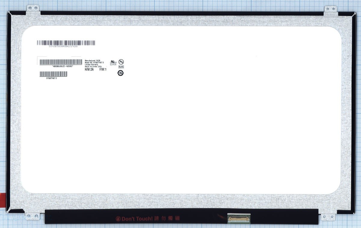 

Матрица ОЕМ для ноутбука B156XTN07.0 (100115655V), совместимая с p/n: B156XTN07.0
