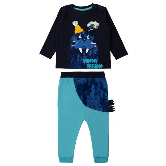 Костюм повседневный Infunt 7214132014 темно-синий, 80