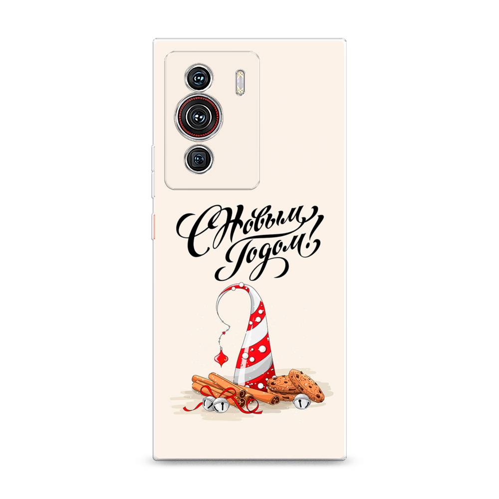 

Чехол на ZTE Nubia Z40 Pro "Подарки на Новый Год", Бежевый;красный;черный, 135850-5