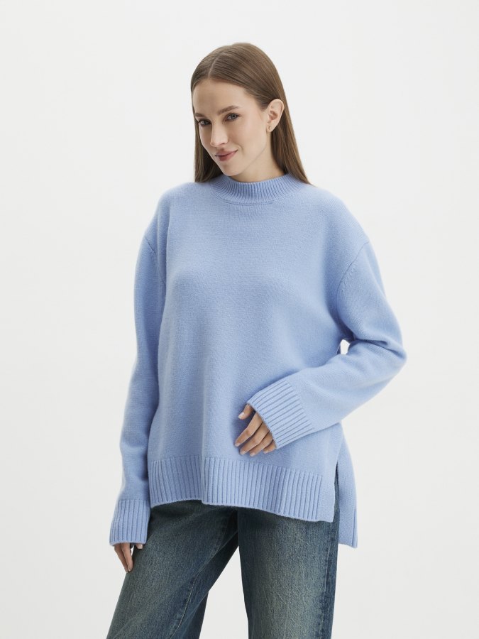 

Джемпер женский Maison David 2024-017 голубой M, 2024-017