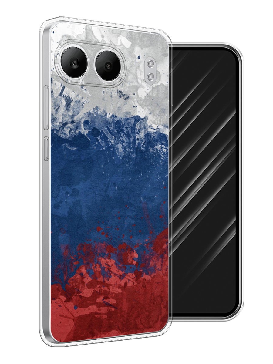 

Чехол Awog на OnePlus Nord 4 5G "Флаг России неровный", Белый;синий;красный, 155250-1