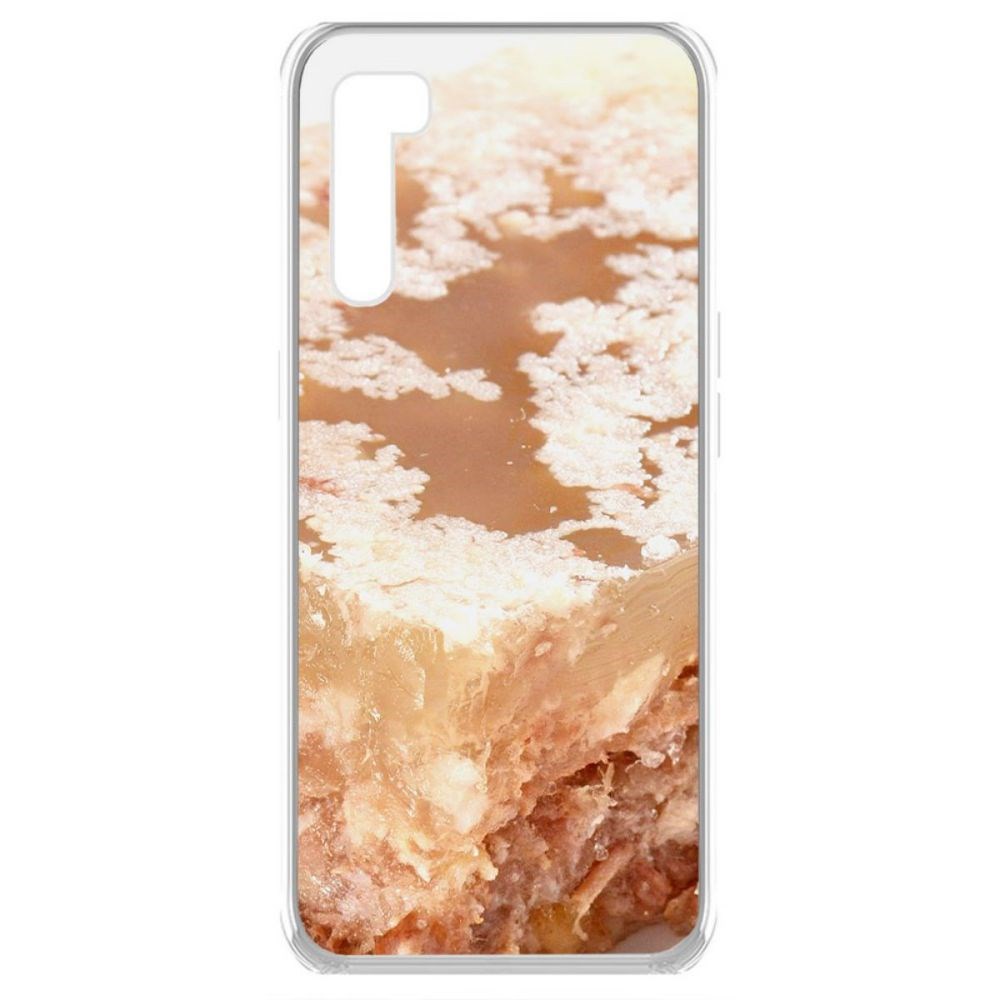 

Чехол-накладка Krutoff Clear Case Холодец для Oppo A91