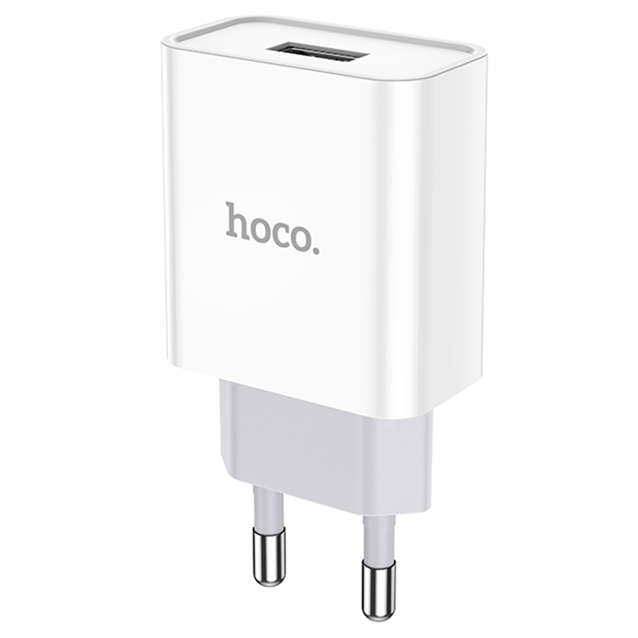 

Сетевое зарядное устройство HOCO C81A Asombroso, 2.1 А, белый, C81A Asombroso