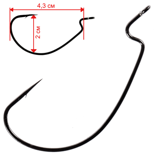 

Крючки Owner 5109 BC 4/0 (5шт.), Черный, Owner 5109 BC 4/0 (5шт.)